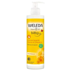 Weleda Baby Crème Lavante Corps et Cheveux Calendula 400 ml