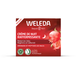 WELEDA - Crème de Nuit raffermissante GRENADE &  PEPTIDES DE MACA - 40 ml