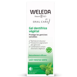 WELEDA - Gel dentifrice végétal - 75 ml