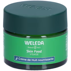 WELEDA - Skin Food Crème de Nuit nourrissante - Pour les peaux sèches - Nourrit et hydrate intensément - Natrue* - Vegan*** ...