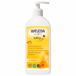 WELEDA - Crème lavante Corps et Cheveux CALENDULA - 400 ml