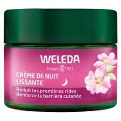 Weleda Crème de Nuit Lissante à la Rose Musquée & Thé Blanc 40 ml