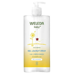 Weleda Baby Gel Lavant Doux au Calendula 2en1 Sans Parfum 750 ml