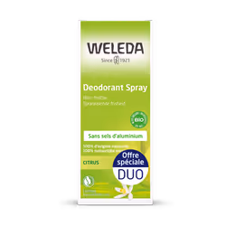 WELEDA - Duo Déodorant au Citrus - 2x100 ml