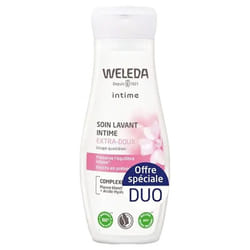 Weleda Soin Lavant Intime Extra-Doux Lot de 2 x 200 ml