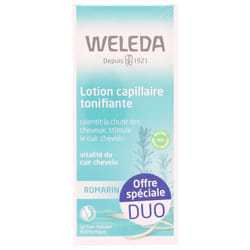 Weleda Lotion Capillaire Tonifiante Lot de 2 x 100 ml