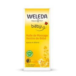 WELEDA - Huile de Massage Ventre de Bébé - 50 ml