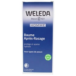 Weleda Homme Baume Après-Rasage Bio 100 ml