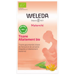 Weleda Maternité Tisane Allaitement Fenouil Verveine Bio 20 Sachets