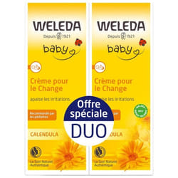 WELEDA - Duo Crème pour le Change Calendula - 2x75 ml