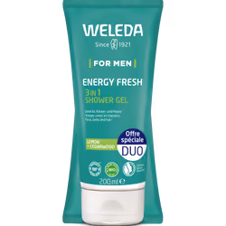 WELEDA -  DUO Douche Homme Energy Fresh 3en1