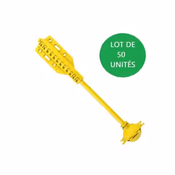 Suspente - ISOVER - INTEGRA 2 200 - Isolant 160-200mm - Lot de 50 unités - Métal