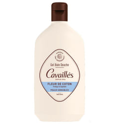 Cavaillès Gel Bain Douche Peaux Sensibles Fleur de Coton 400 ml