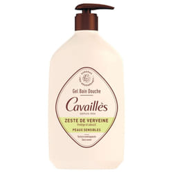 Cavaillès Gel Bain Douche Zeste de Verveine Peaux Sensibles 1 L