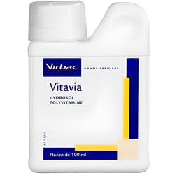 Solution Buvable Vitavia - Virbac - 100ml - Apports vitaminiques - Pour volailles et autres animaux