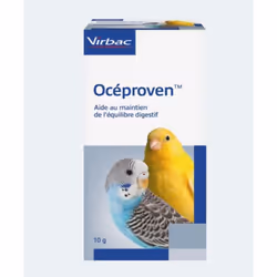 Poudre Orale - Virbac - Océproven - 10g - Alimentation Complémentaire - Oiseaux Exotiques