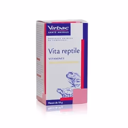 Vitamines - Virbac - Reptile Poudre Orale - 18g - Pour tortues et lézards - Complément alimentaire