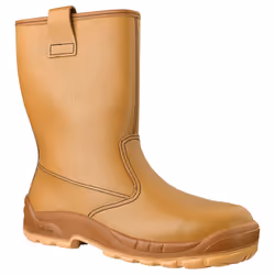 - Botte coloris naturel, munie de 2 tirants latéraux pour faciliter le chaussage - Tige en cuir pleine fleur AP 23, 100% natu ...