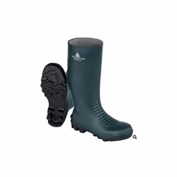 Tige en PVC vert. Doublure en polyester. Intercalaire anti-perforation métallique. Embout métallique. Semelle en PVC. Norme : ...