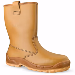 Bottes de sécurité Jallatte JALHAKA SAS S3 SRC pointure 46 en cuir coloris naturel Tige : cuir pleine fleur naturel AP 23 hyd ...