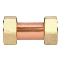 Garis - Raccord fou 2 pièces écrou prisonnier femelle 15/21 laiton D09502B