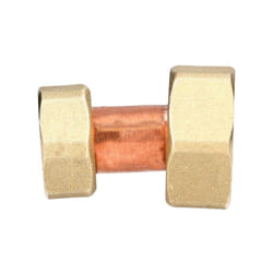 Garis - Raccord fou 2 écrous prisonnier laiton F12x17 - F15x21 D095035