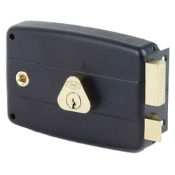 Cisa - Serrure monopoint en applique horizontale à fouillot 40mm droite 3005011000