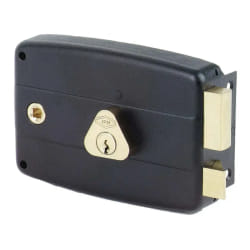 Serrure monopoint en applique horizontale à fouillot 50mm droite - CISA - 3005015000
