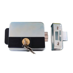 Electro Serrure Multipla Double Entrée Acier Zingué Assa Abloy Nf5011 1z