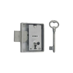 Serrure encloisonnée 305 largeur 60mm axe 35mm droite fer limé 1 clé - DEVISMES - 3305335