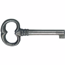La clé de meuble à anneau ancien proposée par Select se distingue par sa tige ajustable qui permet une installation flexible  ...
