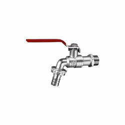 Le robinet d'arrosage sphérique de la marque Garis, avec une manette à 1/4 de tour, est conçu pour offrir une solution pratiq ...