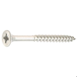 Vis à bois agglomérés tête fraisée Pozidriv inox A2 6X80 boîte de 50 - ULTIMA - 12560080
