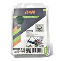Agrafe à grillage OMEGA 16mm Galva boîte de 1250 - EDMA - 041901