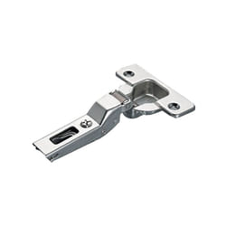 Charnière à frapper entraxe 52mm coudée 9mm ouverture 110° finition argentée - SALICE - C2W6G99
