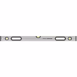 Ce niveau tubulaire magnétique FATMAX® PRO de Stanley est muni d'un corps tubulaire en aluminium léger avec des zones de renf ...