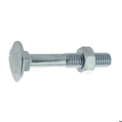 Boulon pour bois à tête ronde collet carré Japy classe 4.8 DIN 603/555 8X90 boîte de 100 - ULTIMA - 80408090