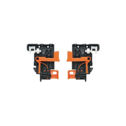 Jeu de clips d'attache à 3 réglages pour coulisse Futura en fibre de carbone Salice A750.010