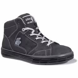 Baskets de sécurité hautes LION S3 SRC tige en cuir hydrofuge T38 noir/gris - U-POWER - SN10014_LION 38