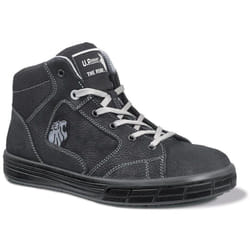 Baskets de sécurité hautes LION S3 SRC tige en cuir hydrofuge T38 noir/gris - U-POWER - SN10014_LION 38