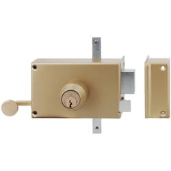 Serrure 3 points en applique MX4500 5 goupilles 5G horizontale tirage droite cylindre de 45mm - heracles - MX-4503-5G-1