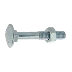 Ultima Boulon pour bois à tête ronde collet carré Japy 5X60