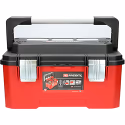 La boîte à outils en plastique Pro BP.P20APB de Facom est équipée d'un système cantilever pour une accessibilité maximale. So ...