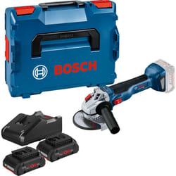 Bosch - Meuleuse d'angle 18V gws 18V-10 + 2 batteries Procore 4Ah + chargeur + coffret L-Boxx –
