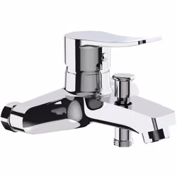 Le mitigeur bain-douche monotrou, conçu pour une installation sur gorge, est un ajout parfait pour toute salle de bain modern ...