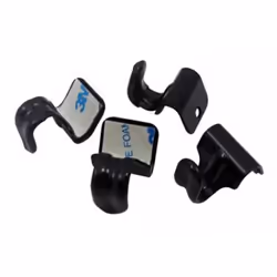 Kit crochet de fixation de bagage - MAD - pour moto - Noir - Polypropylène - Charge de rupture 546 kg
