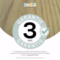 Soulet Cabane en bois traité pour enfant avec préau et banc - hacienda - Vue supplémentaire 14