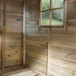 Soulet Cabane en bois traité pour enfant avec préau et banc - hacienda - Vue supplémentaire 15