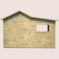 Soulet Cabane en bois traité pour enfant avec préau et banc - hacienda - Vue supplémentaire 6