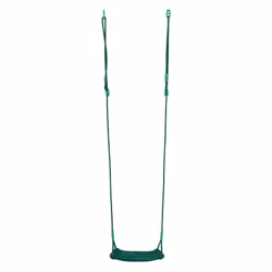 Description générale Avec son siège balançoire en plastique vert, votre enfant sera bien équipé pour vivre des aventures incr ...
